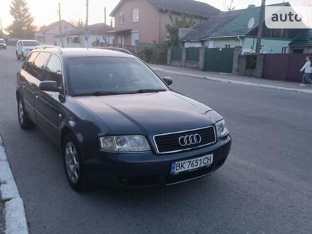 Синий Ауди А6, объемом двигателя 2.5 л и пробегом 401 тыс. км за 3650 $, фото 1 на Automoto.ua