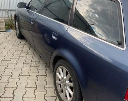 Синий Ауди А6, объемом двигателя 2.5 л и пробегом 375 тыс. км за 1300 $, фото 1 на Automoto.ua