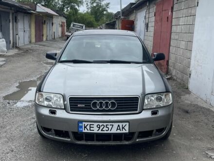 Синий Ауди А6, объемом двигателя 2.5 л и пробегом 200 тыс. км за 3000 $, фото 1 на Automoto.ua