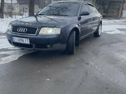 Синий Ауди А6, объемом двигателя 2.5 л и пробегом 360 тыс. км за 3600 $, фото 1 на Automoto.ua