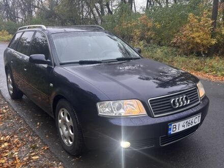 Синий Ауди А6, объемом двигателя 2.5 л и пробегом 366 тыс. км за 4800 $, фото 1 на Automoto.ua