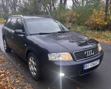 Синий Ауди А6, объемом двигателя 2.5 л и пробегом 366 тыс. км за 4800 $, фото 1 на Automoto.ua