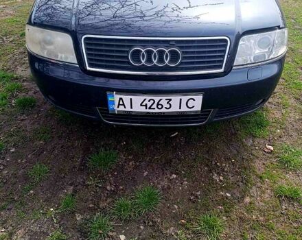 Синий Ауди А6, объемом двигателя 2.5 л и пробегом 343 тыс. км за 2600 $, фото 1 на Automoto.ua