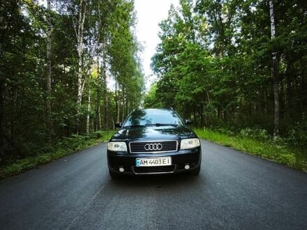 Синий Ауди А6, объемом двигателя 2.5 л и пробегом 298 тыс. км за 4200 $, фото 1 на Automoto.ua