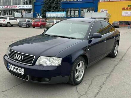 Синий Ауди А6, объемом двигателя 2.5 л и пробегом 390 тыс. км за 5500 $, фото 1 на Automoto.ua