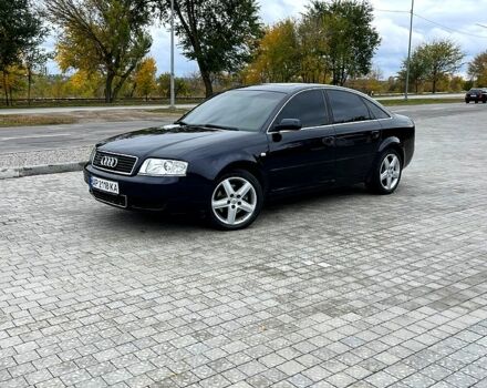 Синий Ауди А6, объемом двигателя 2.4 л и пробегом 373 тыс. км за 3700 $, фото 1 на Automoto.ua