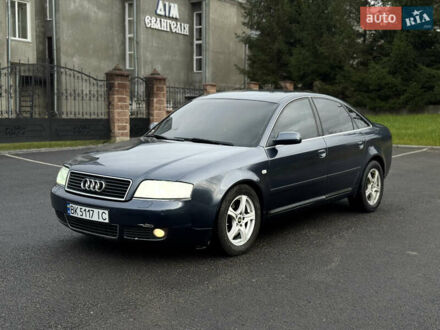 Синий Ауди А6, объемом двигателя 2.5 л и пробегом 300 тыс. км за 4300 $, фото 1 на Automoto.ua