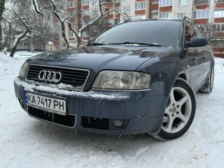 Синій Ауді А6, об'ємом двигуна 2.5 л та пробігом 312 тис. км за 3800 $, фото 1 на Automoto.ua