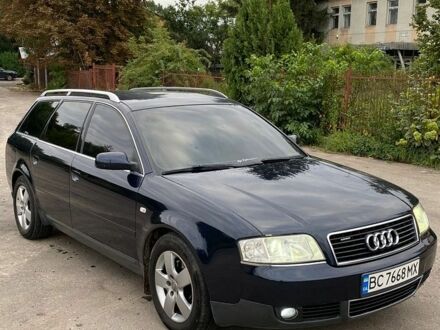 Синій Ауді А6, об'ємом двигуна 2.5 л та пробігом 276 тис. км за 4200 $, фото 1 на Automoto.ua