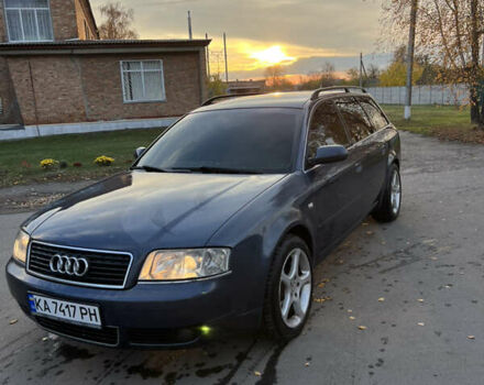 Синий Ауди А6, объемом двигателя 2.5 л и пробегом 391 тыс. км за 4449 $, фото 1 на Automoto.ua