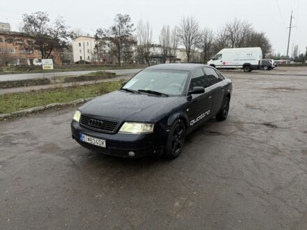 Синій Ауді А6, об'ємом двигуна 0 л та пробігом 214 тис. км за 1850 $, фото 1 на Automoto.ua