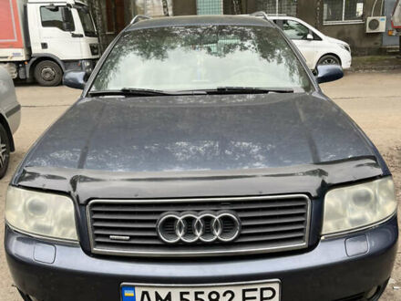 Ауді А6 2003 у Києві на Automoto.ua Синій Ауді А6, об'ємом двигуна 2.5 л та пробігом 300 тис. км за 5700 $, фото 1 на Automoto.ua