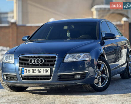 Синий Ауди А6, объемом двигателя 2.4 л и пробегом 265 тыс. км за 5850 $, фото 1 на Automoto.ua