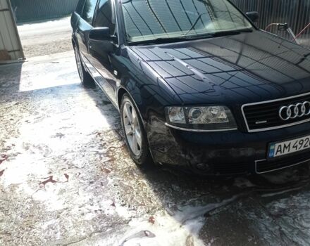 Синий Ауди А6, объемом двигателя 2.5 л и пробегом 339 тыс. км за 5227 $, фото 1 на Automoto.ua