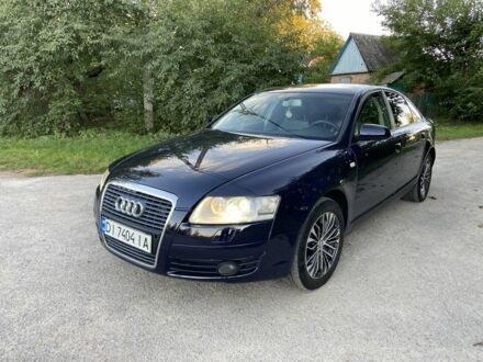 Синій Ауді А6, об'ємом двигуна 3 л та пробігом 330 тис. км за 6700 $, фото 1 на Automoto.ua