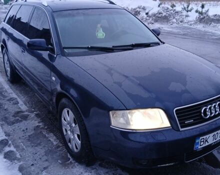 Синий Ауди А6, объемом двигателя 2.5 л и пробегом 368 тыс. км за 4300 $, фото 1 на Automoto.ua