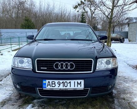 Синий Ауди А6, объемом двигателя 2.5 л и пробегом 331 тыс. км за 4000 $, фото 1 на Automoto.ua