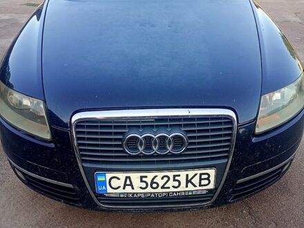 Синий Ауди А6, объемом двигателя 3 л и пробегом 350 тыс. км за 7000 $, фото 1 на Automoto.ua