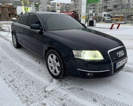 Синий Ауди А6, объемом двигателя 3 л и пробегом 262 тыс. км за 7300 $, фото 1 на Automoto.ua