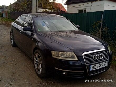 Ауди А6 2004 в Первомайск на Automoto.ua Синий Ауди А6, объемом двигателя 3 л и пробегом 300 тыс. км за 8200 $, фото 1 на Automoto.ua