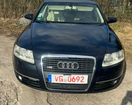 Синий Ауди А6, объемом двигателя 3 л и пробегом 350 тыс. км за 4700 $, фото 1 на Automoto.ua