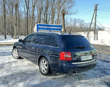 Синий Ауди А6, объемом двигателя 2.5 л и пробегом 293 тыс. км за 4200 $, фото 1 на Automoto.ua
