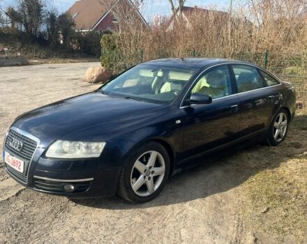 Синий Ауди А6, объемом двигателя 3 л и пробегом 350 тыс. км за 4700 $, фото 1 на Automoto.ua