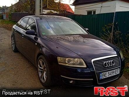 Ауди А6 2004 в Первомайск на Automoto.ua Синий Ауди А6, объемом двигателя 3 л и пробегом 300 тыс. км за 7999 $, фото 1 на Automoto.ua