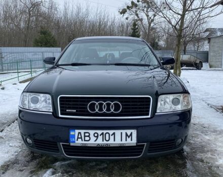 Синий Ауди А6, объемом двигателя 2.5 л и пробегом 330 тыс. км за 4200 $, фото 1 на Automoto.ua