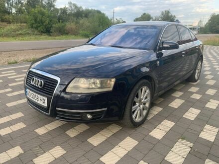 Ауді А6 2004 у Тячеве на Automoto.ua Синій Ауді А6, об'ємом двигуна 3 л та пробігом 300 тис. км за 6500 $, фото 1 на Automoto.ua
