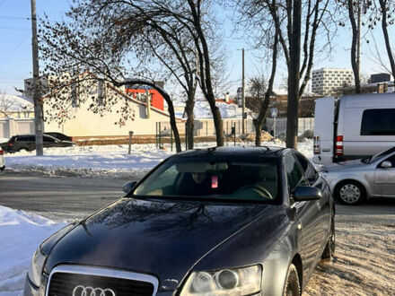 Синий Ауди А6, объемом двигателя 3 л и пробегом 480 тыс. км за 6500 $, фото 1 на Automoto.ua