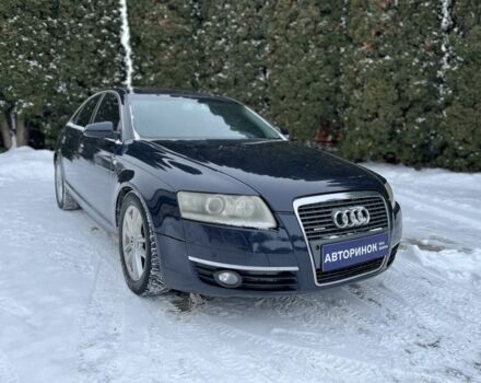 Синий Ауди А6, объемом двигателя 3 л и пробегом 321 тыс. км за 6900 $, фото 1 на Automoto.ua