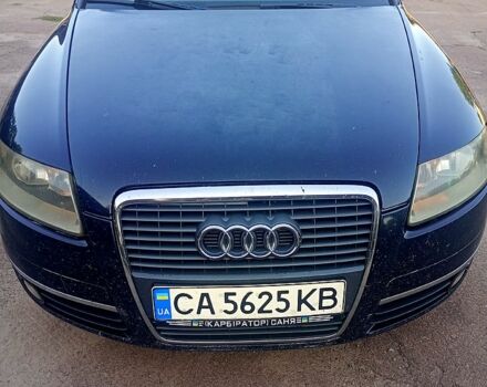 Синий Ауди А6, объемом двигателя 3 л и пробегом 350 тыс. км за 7000 $, фото 1 на Automoto.ua