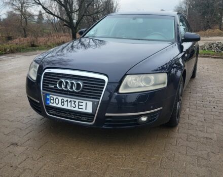 Синий Ауди А6, объемом двигателя 3 л и пробегом 416 тыс. км за 6000 $, фото 1 на Automoto.ua