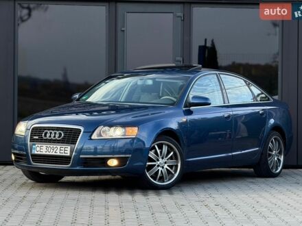 Синий Ауди А6, объемом двигателя 3 л и пробегом 269 тыс. км за 6950 $, фото 1 на Automoto.ua
