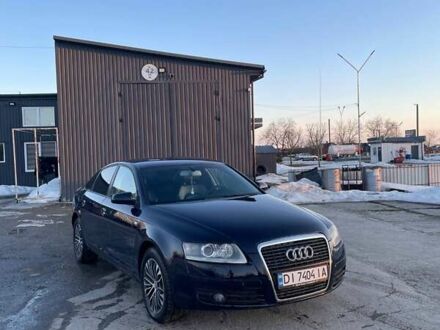 Синий Ауди А6, объемом двигателя 3 л и пробегом 330 тыс. км за 6000 $, фото 1 на Automoto.ua