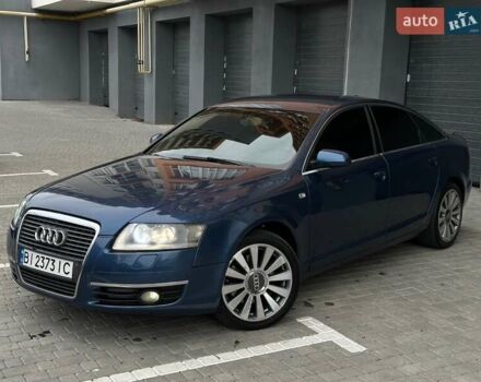 Ауді А6 2004 у Вінниці на Automoto.ua Синій Ауді А6, об'ємом двигуна 3 л та пробігом 390 тис. км за 6950 $, фото 1 на Automoto.ua
