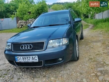 Синій Ауді А6, об'ємом двигуна 2.5 л та пробігом 333 тис. км за 3800 $, фото 1 на Automoto.ua