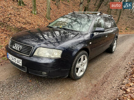 Синий Ауди А6, объемом двигателя 2.5 л и пробегом 291 тыс. км за 4900 $, фото 1 на Automoto.ua