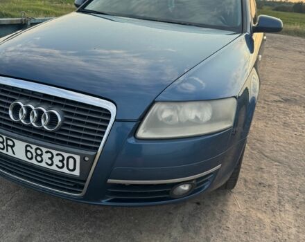 Синій Ауді А6, об'ємом двигуна 2 л та пробігом 300 тис. км за 3500 $, фото 1 на Automoto.ua