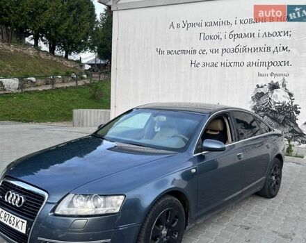 Синий Ауди А6, объемом двигателя 2.97 л и пробегом 400 тыс. км за 5700 $, фото 1 на Automoto.ua