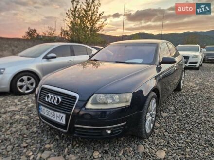 Синий Ауди А6, объемом двигателя 3 л и пробегом 345 тыс. км за 6850 $, фото 1 на Automoto.ua