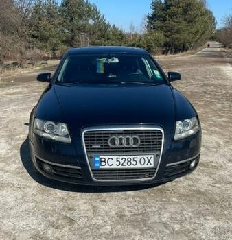 Синий Ауди А6, объемом двигателя 2 л и пробегом 330 тыс. км за 7300 $, фото 1 на Automoto.ua