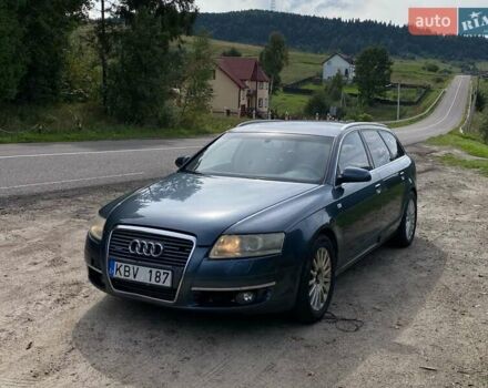Синий Ауди А6, объемом двигателя 3 л и пробегом 350 тыс. км за 3300 $, фото 1 на Automoto.ua