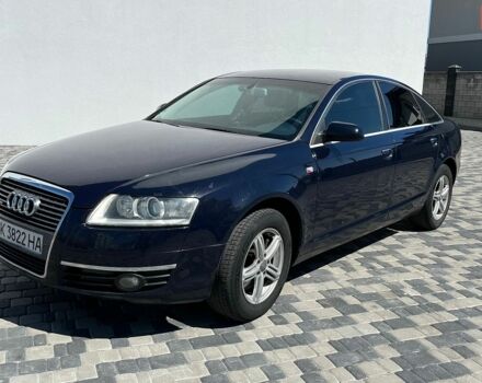 Синий Ауди А6, объемом двигателя 2.7 л и пробегом 400 тыс. км за 5800 $, фото 1 на Automoto.ua