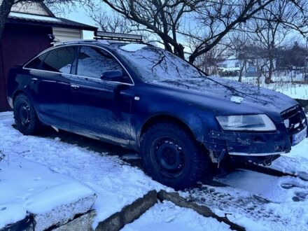 Синий Ауди А6, объемом двигателя 3 л и пробегом 270 тыс. км за 3300 $, фото 1 на Automoto.ua