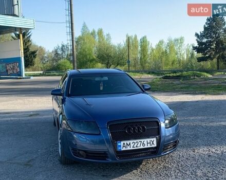Синий Ауди А6, объемом двигателя 2.4 л и пробегом 338 тыс. км за 5950 $, фото 1 на Automoto.ua