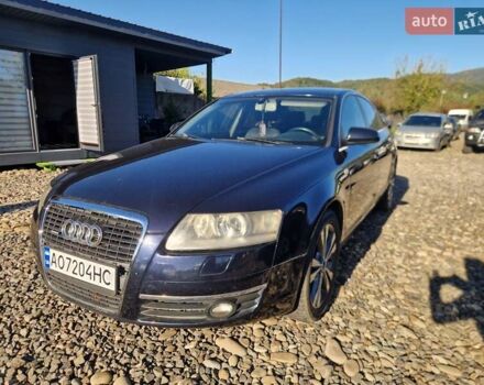 Синий Ауди А6, объемом двигателя 3 л и пробегом 345 тыс. км за 5999 $, фото 1 на Automoto.ua