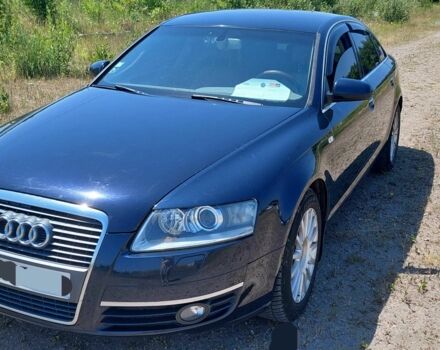 Синий Ауди А6, объемом двигателя 2 л и пробегом 255 тыс. км за 8500 $, фото 1 на Automoto.ua