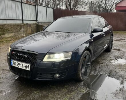 Синий Ауди А6, объемом двигателя 3 л и пробегом 310 тыс. км за 6200 $, фото 1 на Automoto.ua